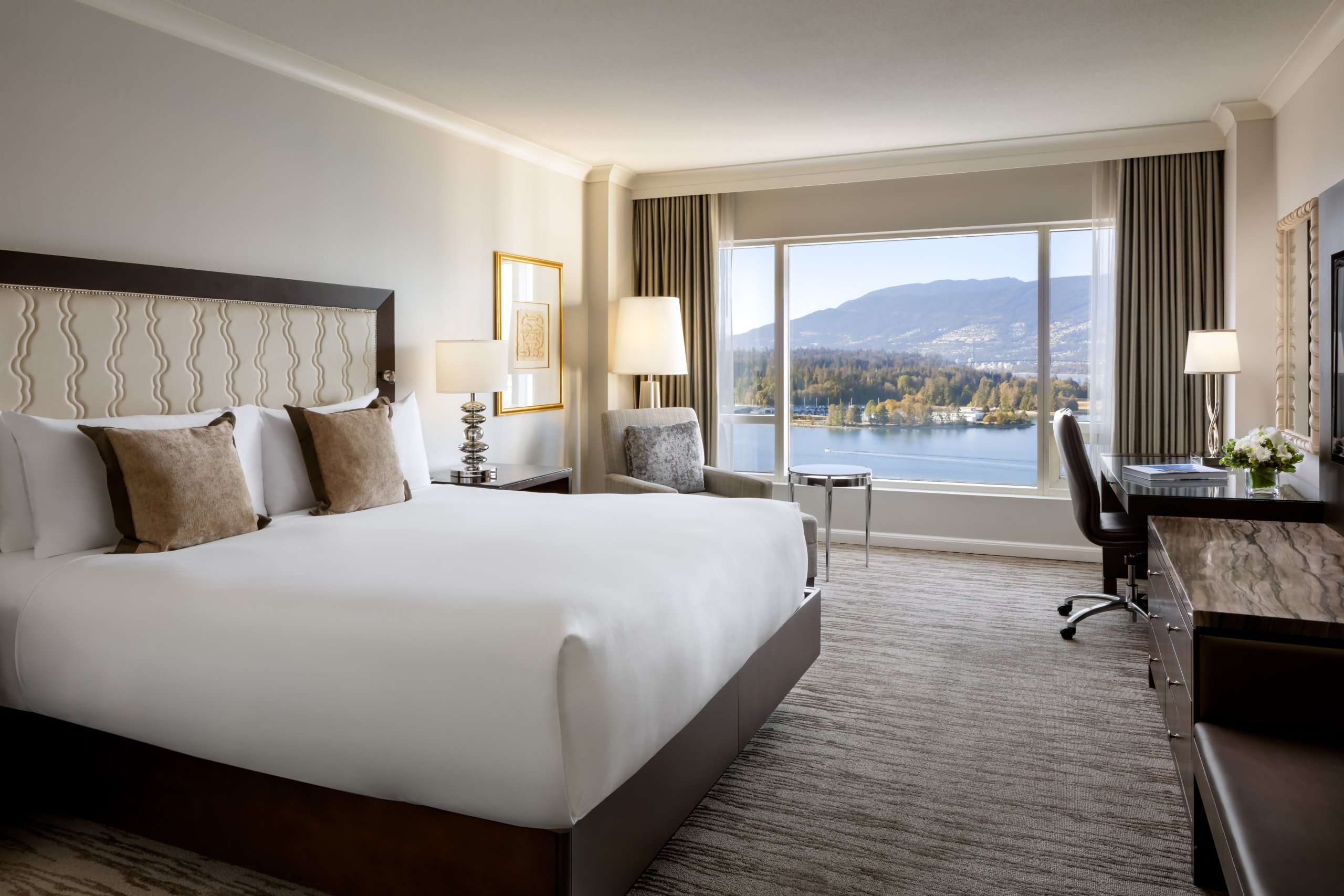 image of guestroom with view for Signature Stanley Park Harbour View room
