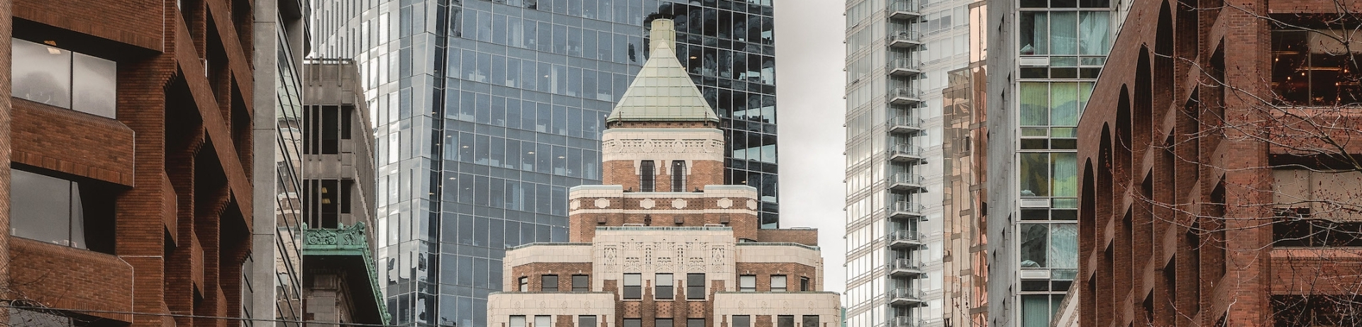 a rainy day in vancouver