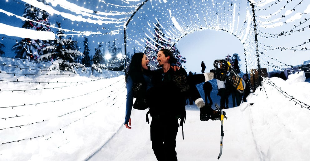 Grouse Mountain Light Cave