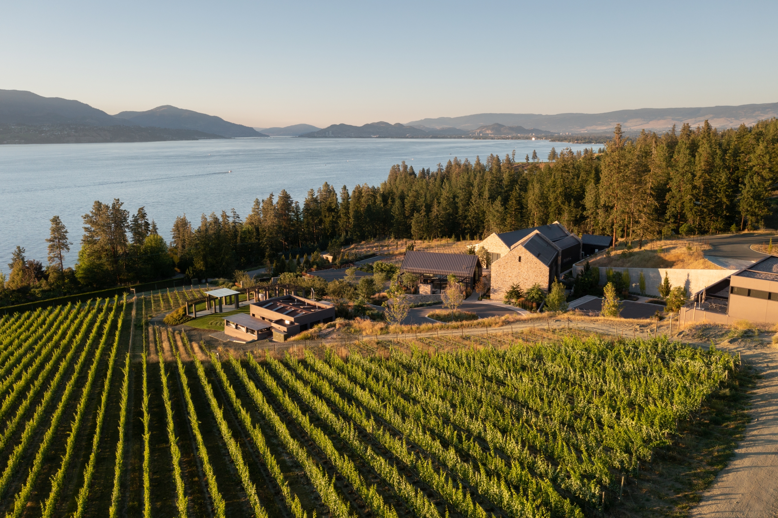 A view of Cedar Creek Winery