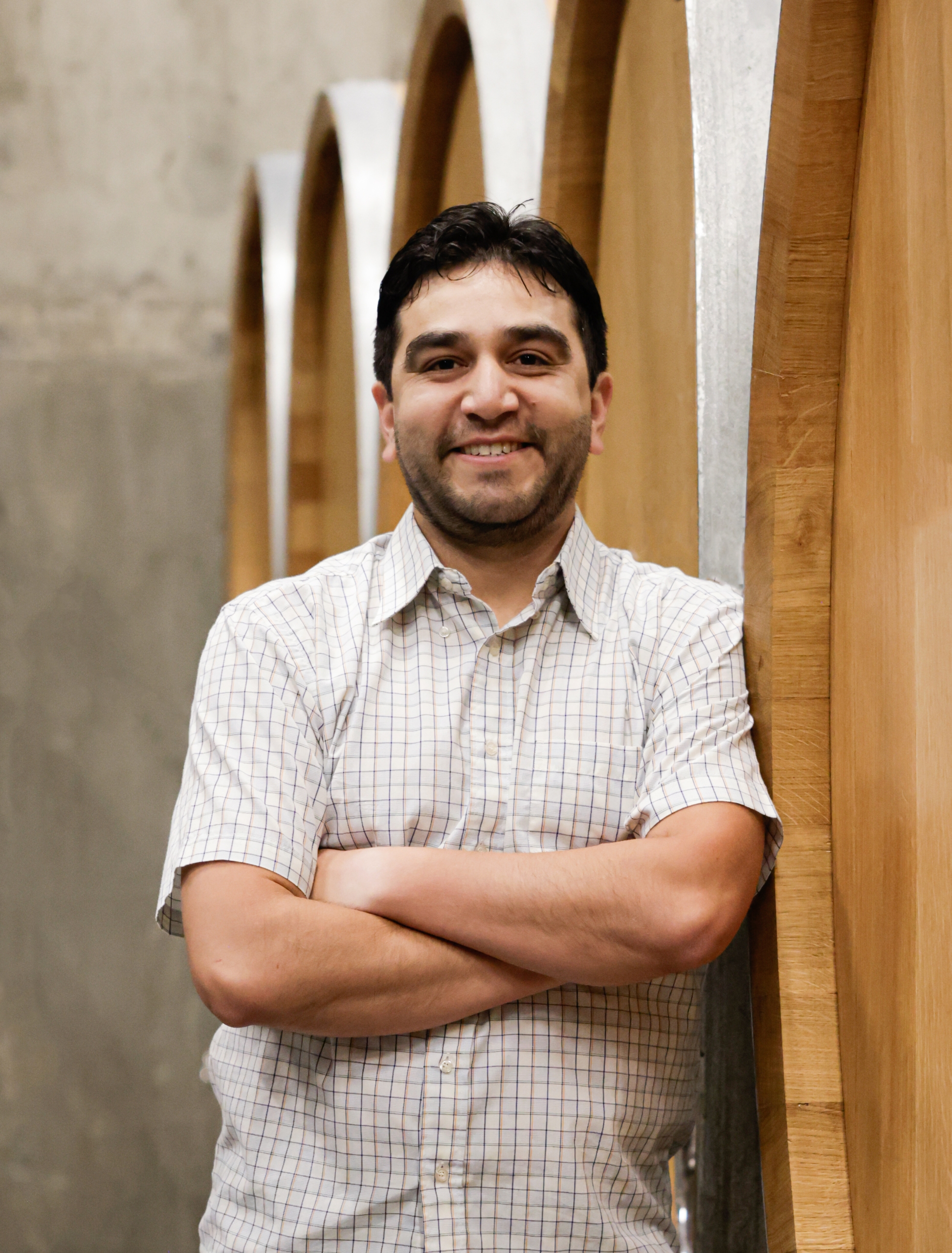Andres Galvez Pizarro, Winemaker at CedarCreek Estate Winery